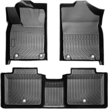 Floor Mats for 2013-2018 Lexus ES350,All-Weather TPE Rubber Floor Mats Fits 1st & 2nd & Row,Anti-Slip Floor Liners Full Set Automobile mats Accessories Black