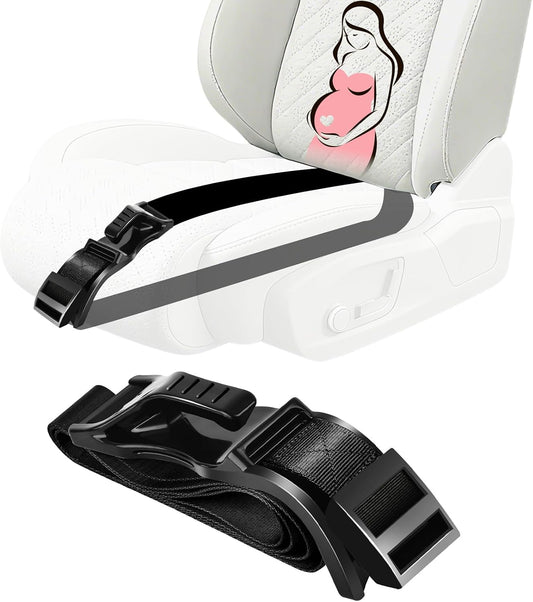 Pregnancy Seat Belt Cover for Women, Soft Seatbelt Shoulder Pad Cushion, Universal Car Seat Belt Pad, Breathable Anti-Slip Comfort Pad, Easy Install