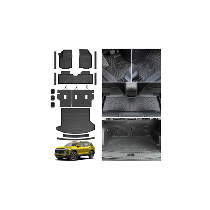 KUST Custom Fit Floor Mats for 2019-2025 2026 Nissan Altima Accessories All Weather Floor Mat Carpet Liners Front Rear 2 Row Seat Black Liner TPE