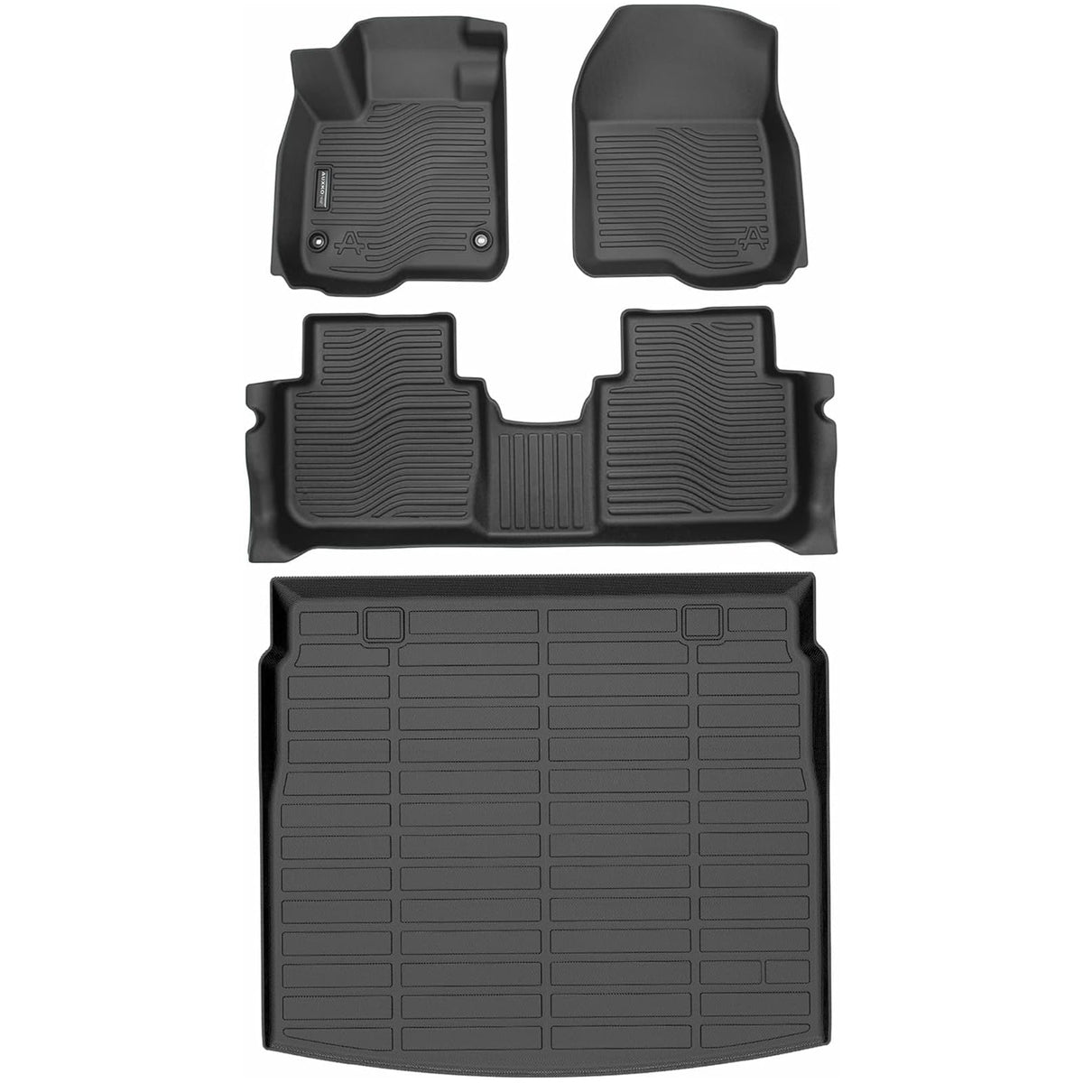 AUXKO All Weather Floor Mats for Honda Accord Sedan 2013-2017