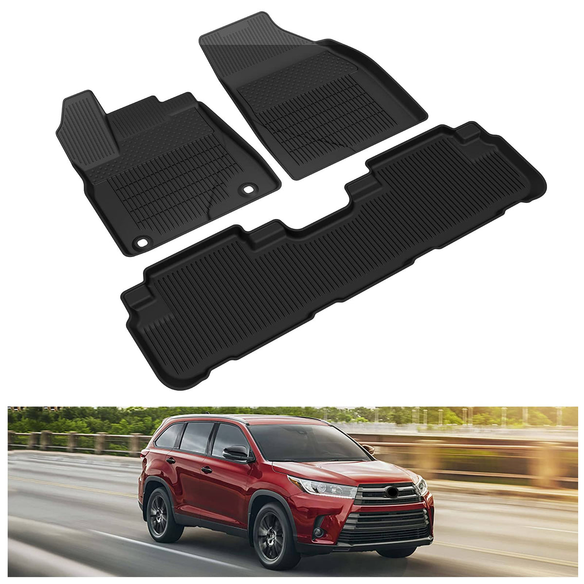 Kiwi Master Floor Mats for 2021-2026 Nissan Rogue (Not Sport)