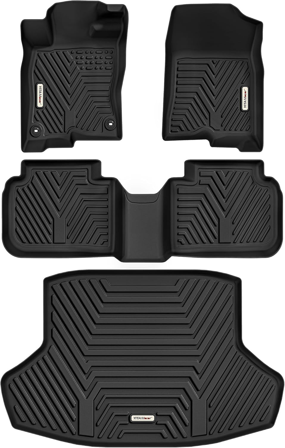 YITAMOTOR Floor Mats Fit 2022-2026 Honda Civic Sedan Gasoline & Hybrid