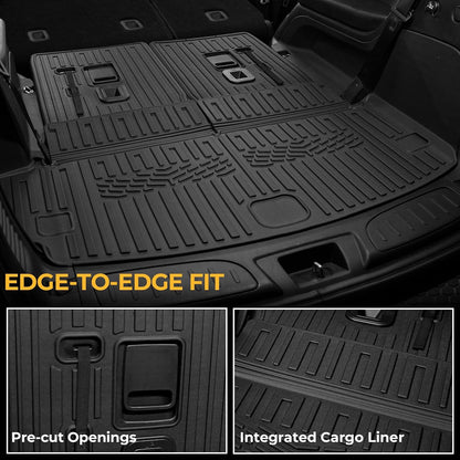 Floor Mats for 2016-2027 Dodge Durango 6-Seats Accessories
