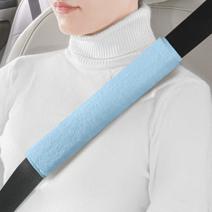 LACDL Extra Long Seatbelt Covers Super Soft Furry for Adults Kids Women & Men, Thick Plush Full Car Seat Belt Cushion, Fluffy Shoulder Pad Protector, Auto Interior Accessories, 1pc, Off White, 15.5in