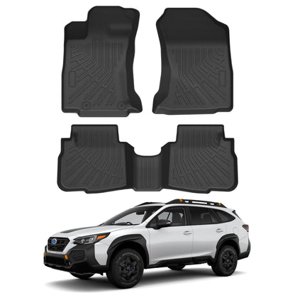 Cartist Floor Mats Fit for Honda HR-V HRV 2023 2024 2025 2026 (Include Hybrid) All Weather Floor Liners Front & 2nd Row Floor Mat for HRV Heavy Duty