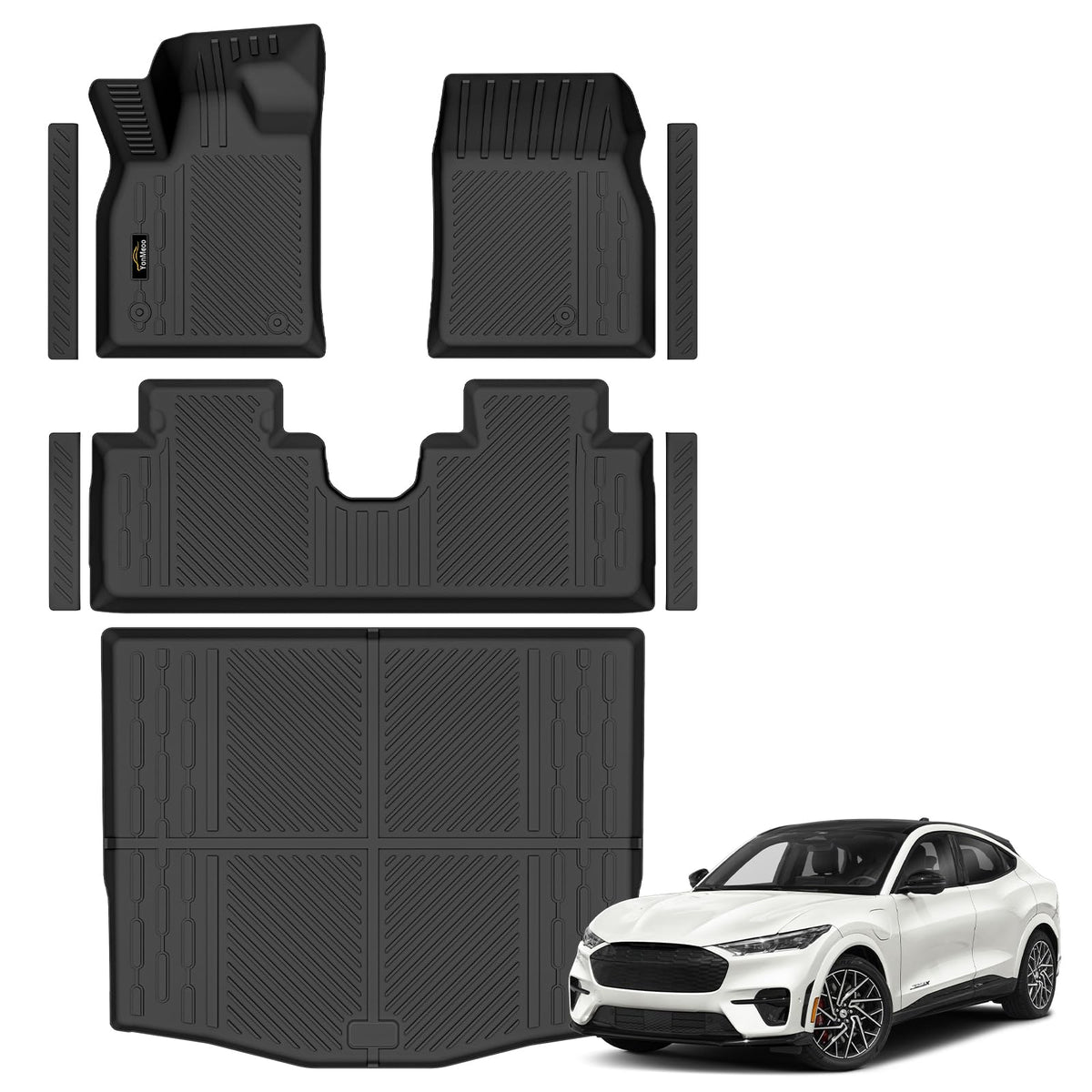 Floor Mats & Cargo Mat & Backrest Mat Custom for Toyota RAV4 Hybrid 2026