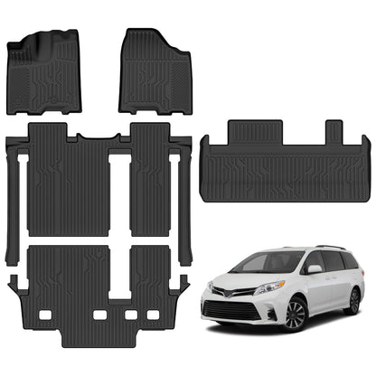 Floor Mats & Trunk Mat for Honda Civic Gas Sedan 2006-2011(Not for Coupe)