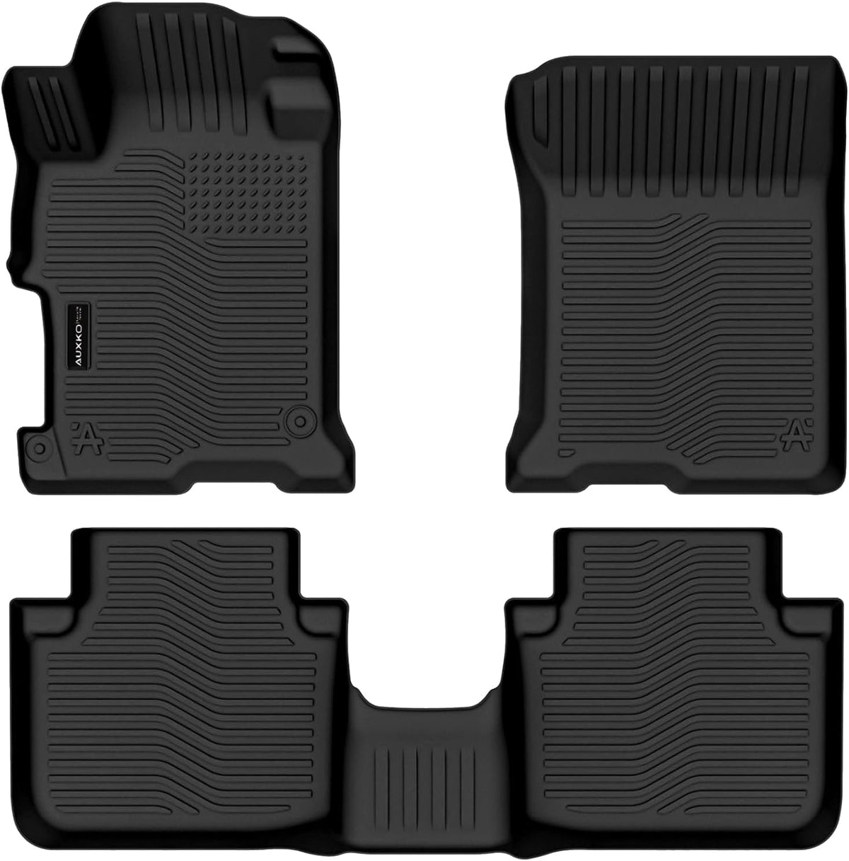 AUXKO All Weather Floor Mats for Honda Accord Sedan 2013-2017