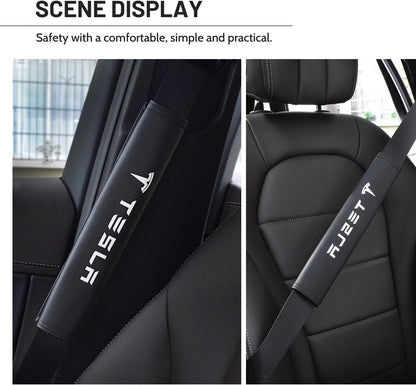 for 4PC Tesla Seat Belt Pad Cover for Tesla Model 3 Y S X 2016-2026