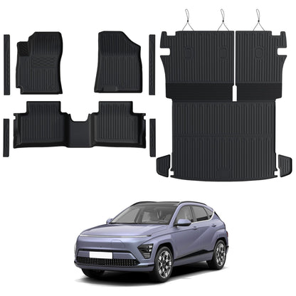 Floor Mats for 2024-2027 Hyundai Santa Fe 6/7-Seat Accessories