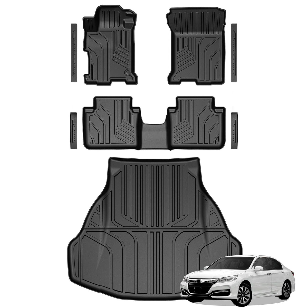 Floor Mats for 2016-2021 Honda Civic Sedan Accessories