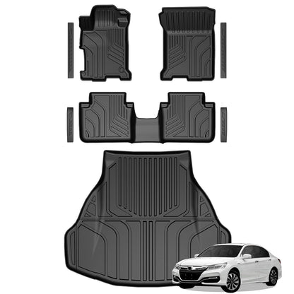 Floor Mats for 2016-2021 Honda Civic Sedan Accessories