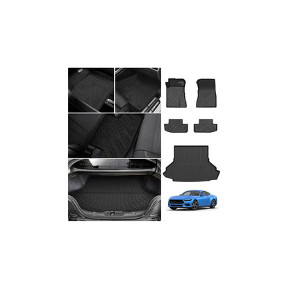 Cartist Floor Mats Fit for Honda HR-V HRV 2023 2024 2025 2026 (Include Hybrid) All Weather Floor Liners Front & 2nd Row Floor Mat for HRV Heavy Duty
