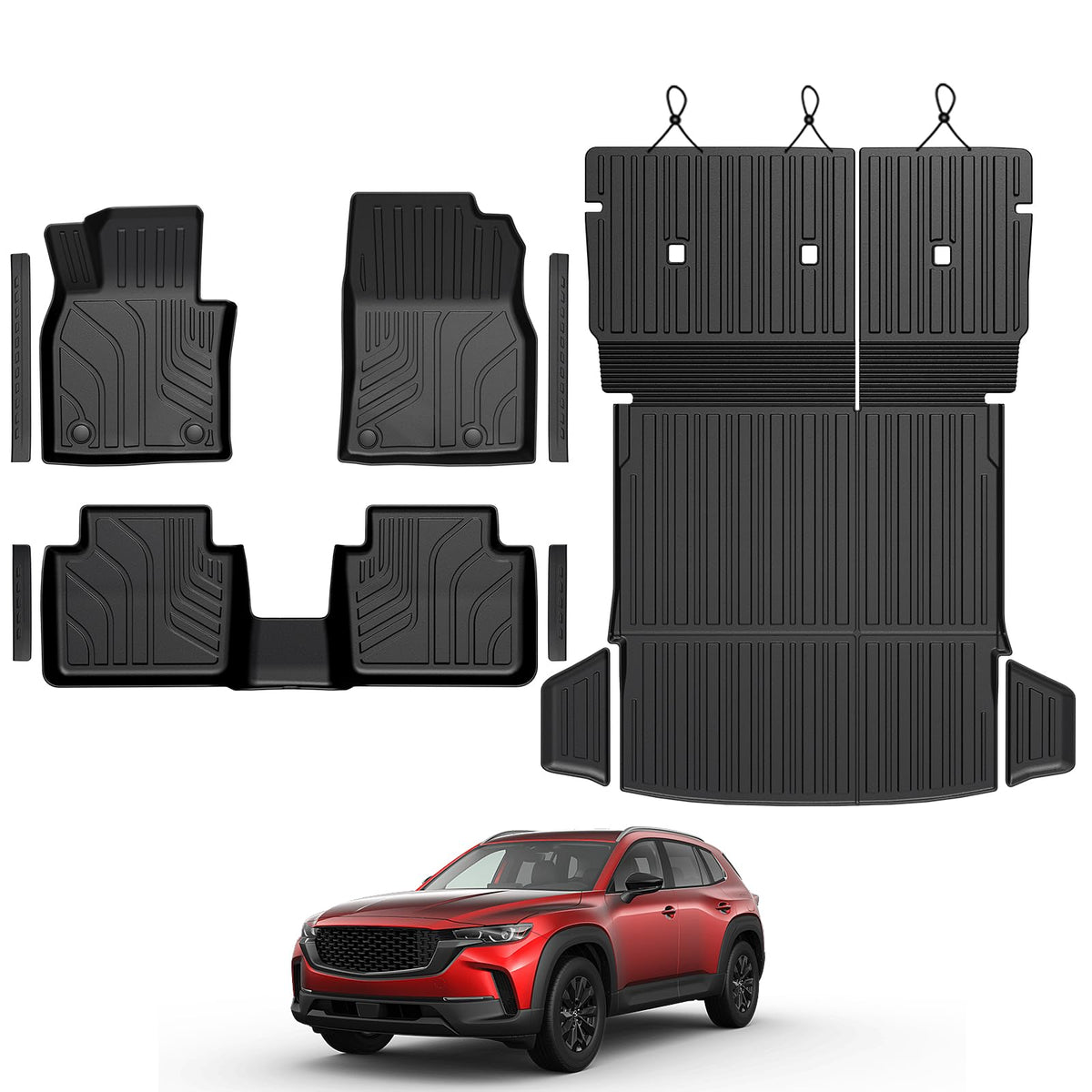 Floor Mats for 2016-2027 Dodge Durango 6-Seats Accessories
