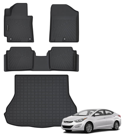 Floor Mats for 2011-2016 Hyundai Elantra(No GT or Touring Models)
