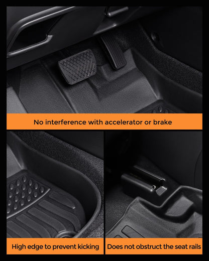 Car Floor Mats for Chevy Equinox for GMC Terrain 2018-2024