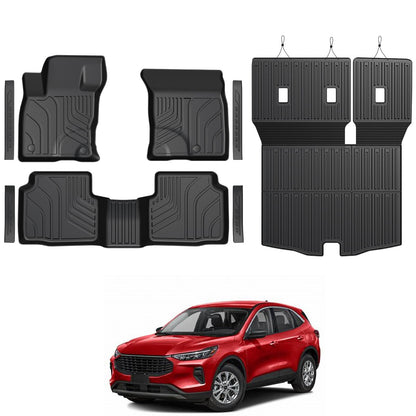 Floor Mats for 2018-2024 Ford Expedition 7-Seat Accessories