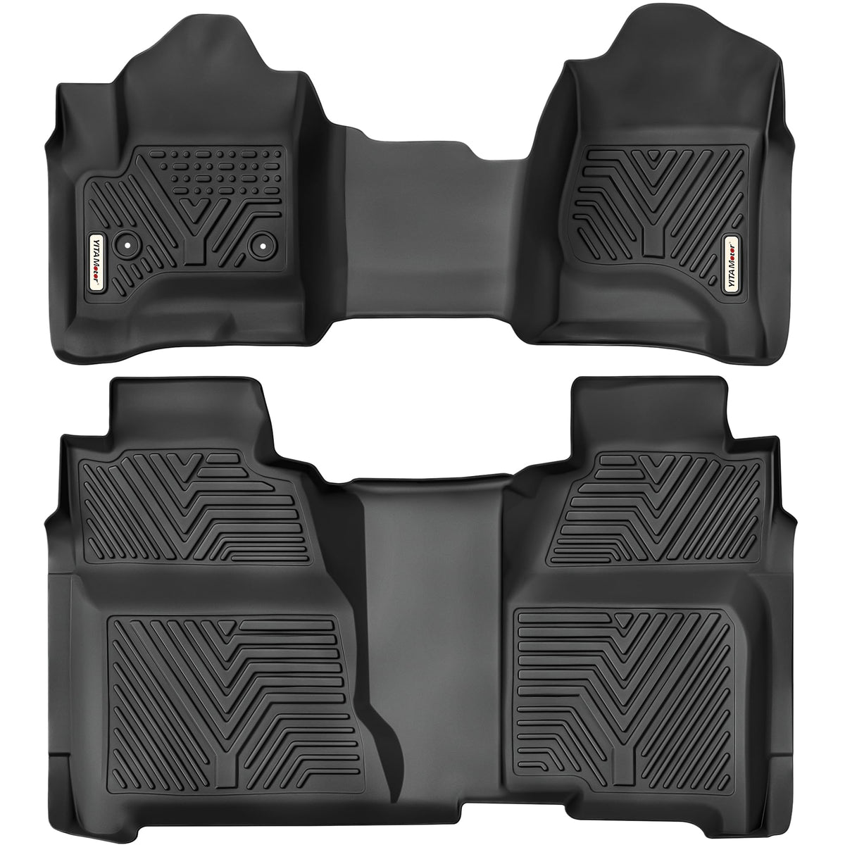 YITAMOTOR Mats for Chrysler Pacifica 2017-2027 7/8 Passenger (No Hybrid)
