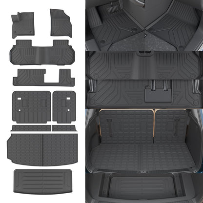 Rongtaod Floor Mats Set for 2021-2026 Kia Sorento 6&7 Seats Accessories