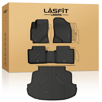 LASFIT Floor Mats for Toyota 4Runner 2013-2024 & for Lexus GX460 2014-2023