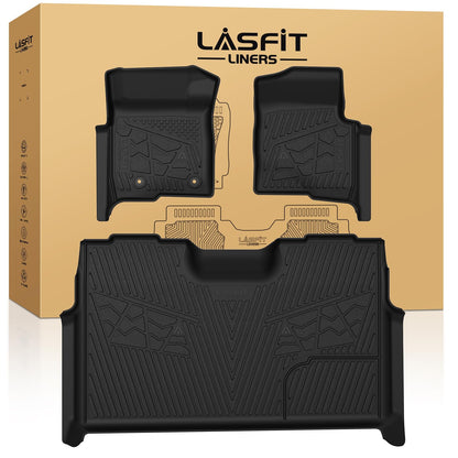 LASFIT Floor Mats for Ford F250 F350 F450 1999-2007 Crew Cab Carpet Floor