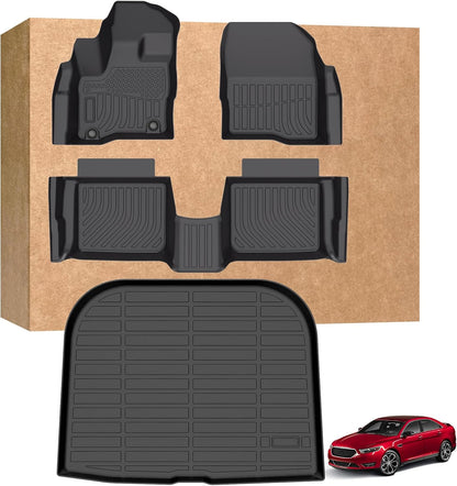 Floor Mats for Ford Taurus 2019-2010, for Taurus SE | SEL | Limited | SHO