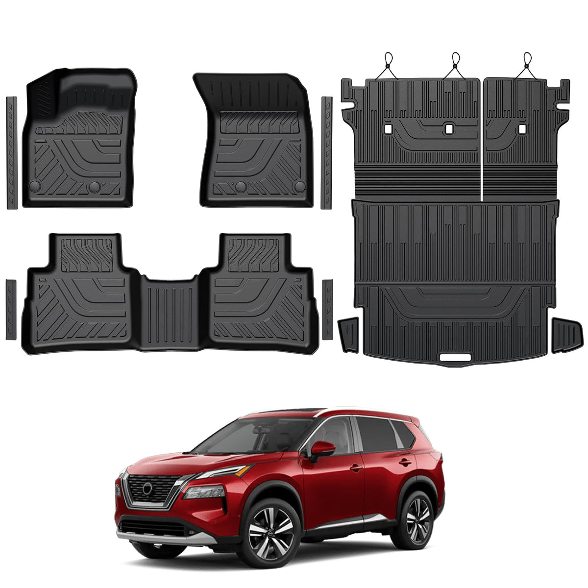 Floor Mats for 2020-2025 Nissan Versa Accessories