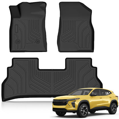 KUST Custom Fit Floor Mats for 2019-2025 2026 Nissan Altima Accessories All Weather Floor Mat Carpet Liners Front Rear 2 Row Seat Black Liner TPE