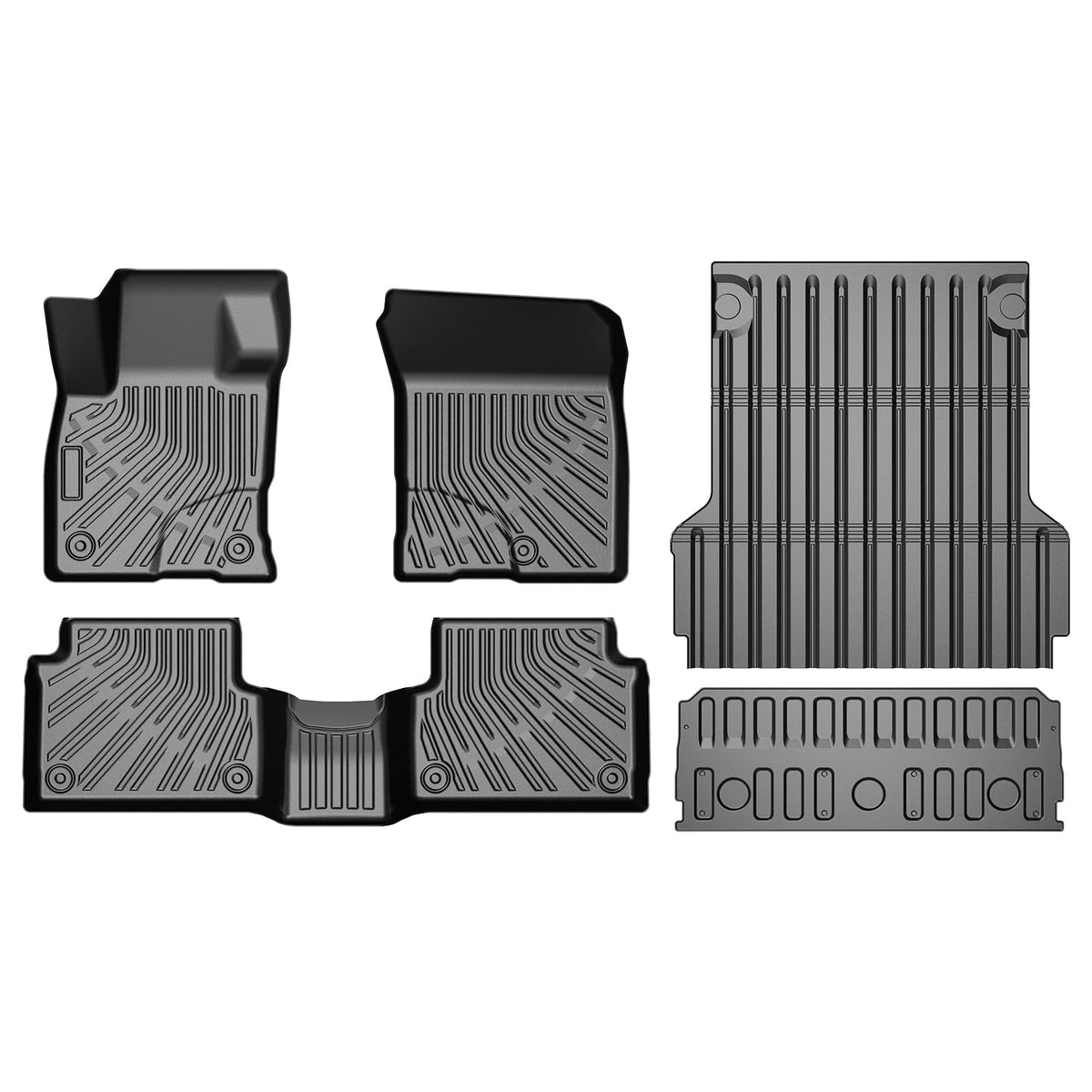 Cartist Floor Mats Fit for Honda HR-V HRV 2023 2024 2025 2026 (Include Hybrid) All Weather Floor Liners Front & 2nd Row Floor Mat for HRV Heavy Duty