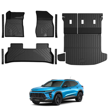 Floor Mats for 2018-2023 Chevy Traverse 7-Seat Accessories