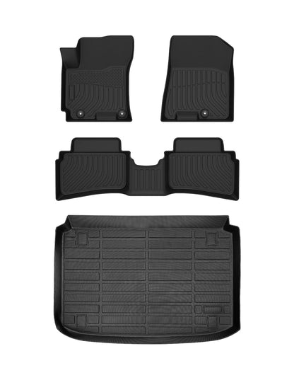 Cartist Floor Mats Fit for Honda HR-V HRV 2023 2024 2025 2026 (Include Hybrid) All Weather Floor Liners Front & 2nd Row Floor Mat for HRV Heavy Duty