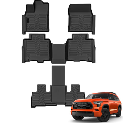 AUXKO All Weather Floor Mats for Toyota Camry 2025 2026 Include Hybrid