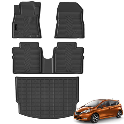 AUXKO All Weather Floor Mats Cargo Mat for 2026 Nissan Sentra