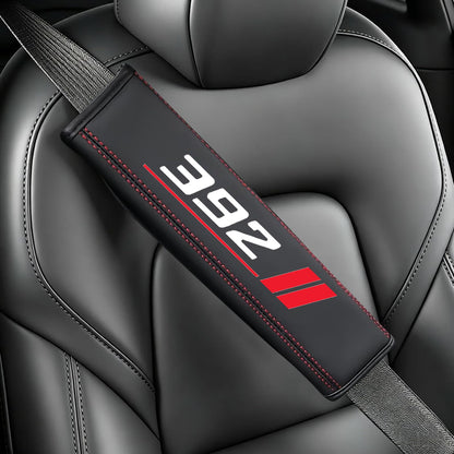 Seatbelt Shoulder Strap Pads, Car Seat Belt Protector Cover Compatible with Mustang GT, Universal Car Seatbelt Cover Interior Accessories.