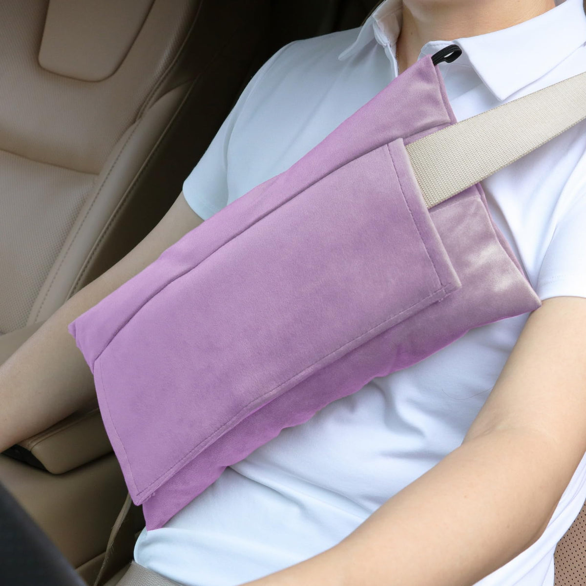 Post Surgery SeatBelt Pillow for Pregnancy Mastectomy Hysterectomy Recovery