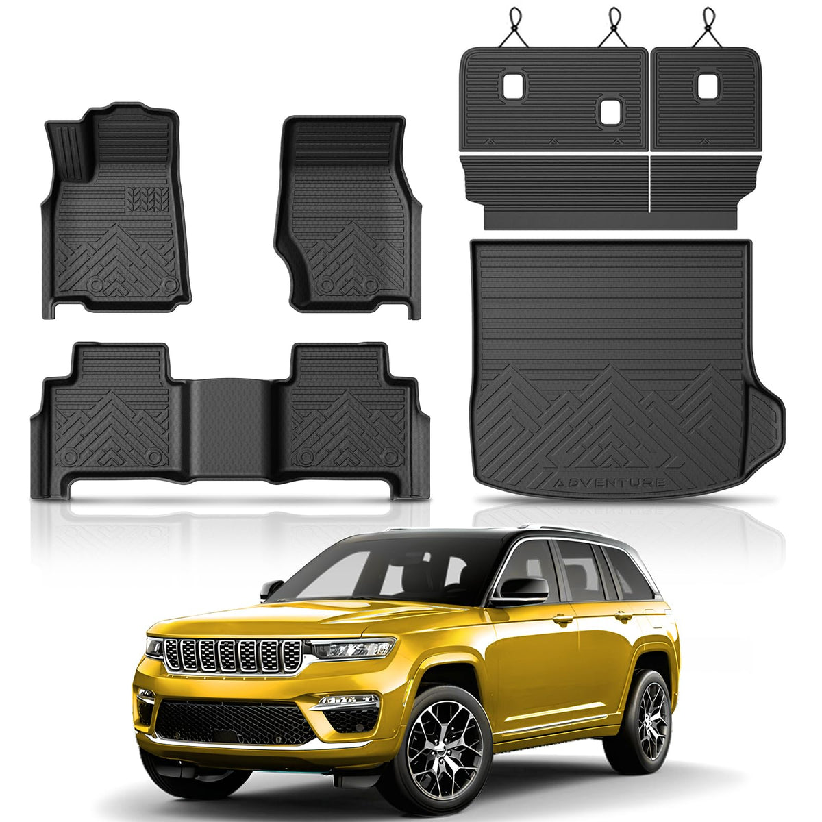 KUST Custom Fit Floor Mats for 2019-2025 2026 Nissan Altima Accessories All Weather Floor Mat Carpet Liners Front Rear 2 Row Seat Black Liner TPE