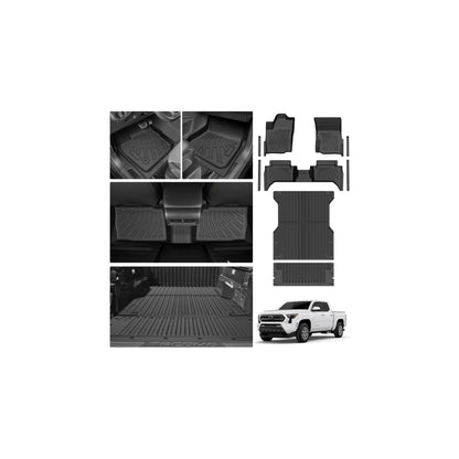 Cartist Floor Mats Fit for Honda HR-V HRV 2023 2024 2025 2026 (Include Hybrid) All Weather Floor Liners Front & 2nd Row Floor Mat for HRV Heavy Duty