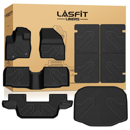 LASFIT Floor Mats for Ford Fusion 2017-2020 SE/S/SEL/Titanium/Hybrid