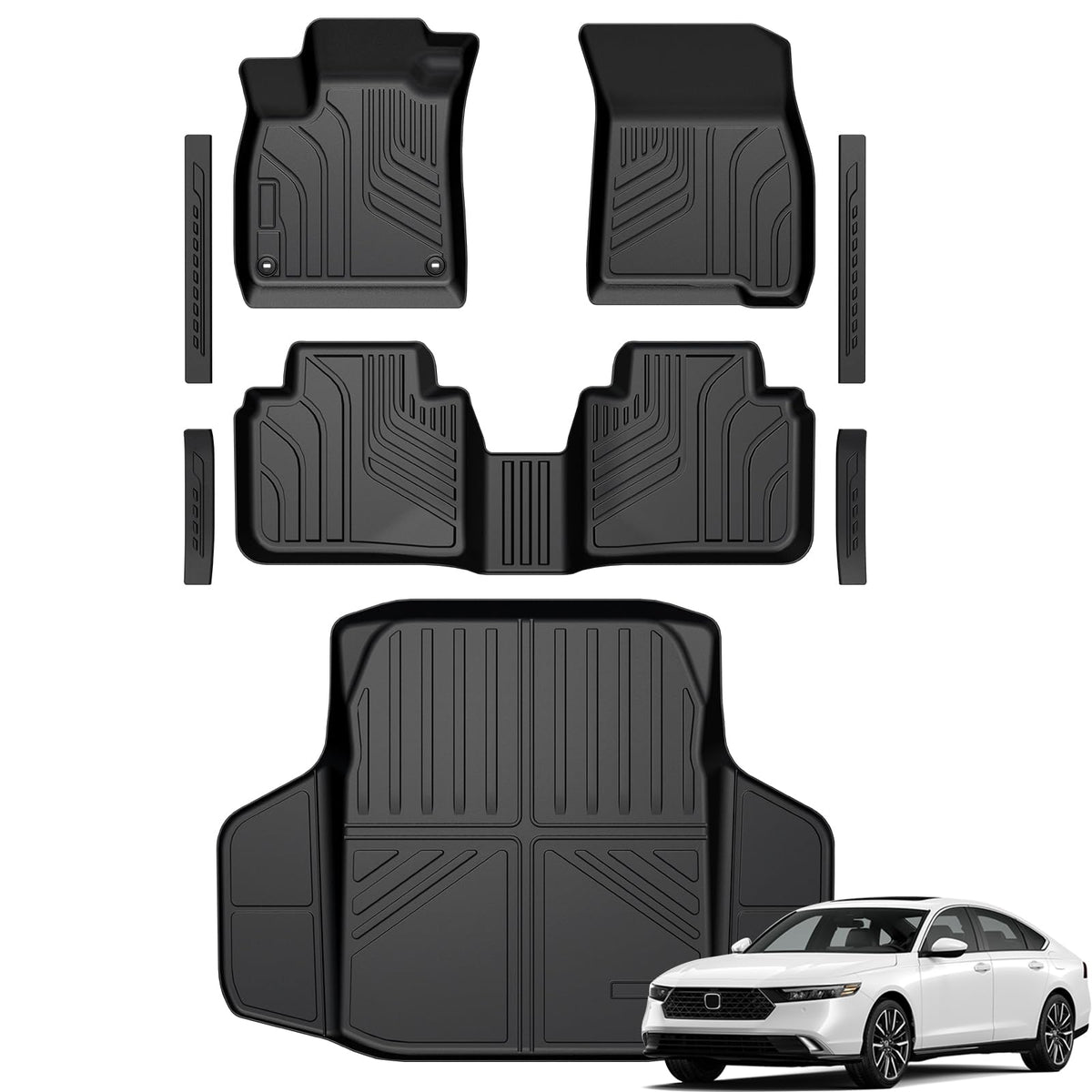 Floor Mats for 2016-2021 Honda Civic Sedan Accessories