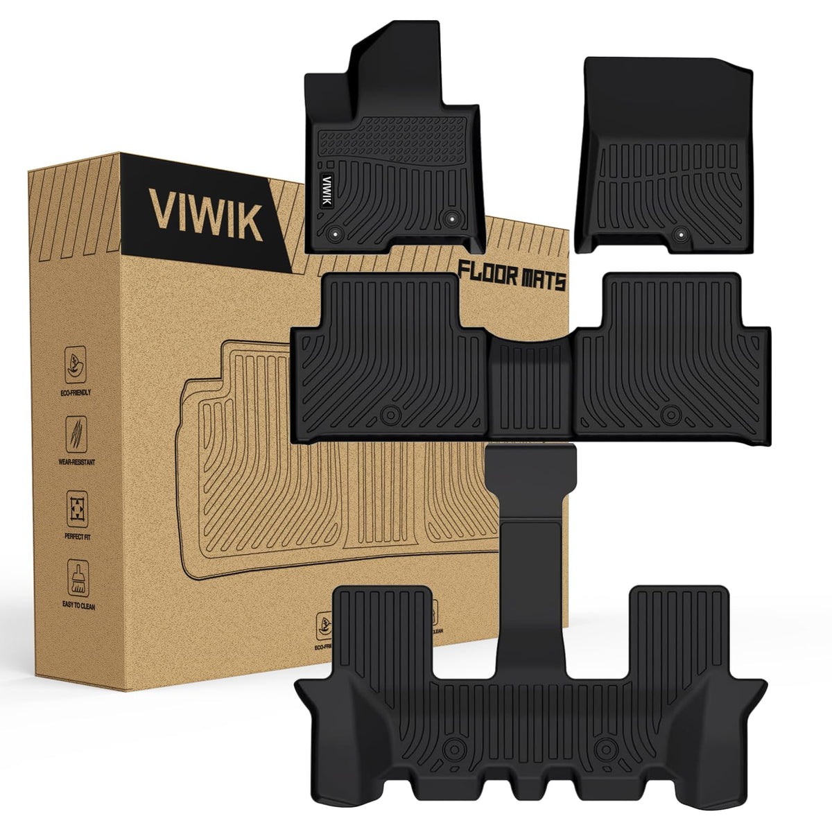 VIWIK Floor Mats for Toyota Camry 2012-2017