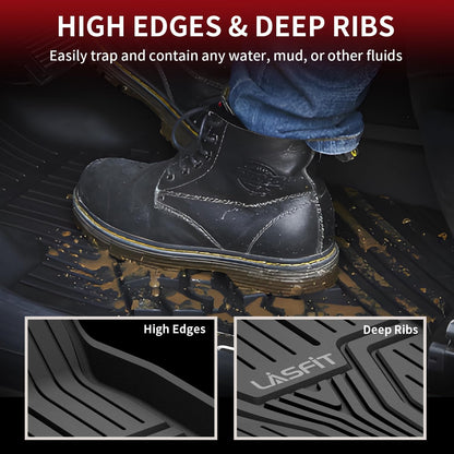 LASFIT All Weather Floor Mats for Honda Civic 2022-2026【Gasoline 】