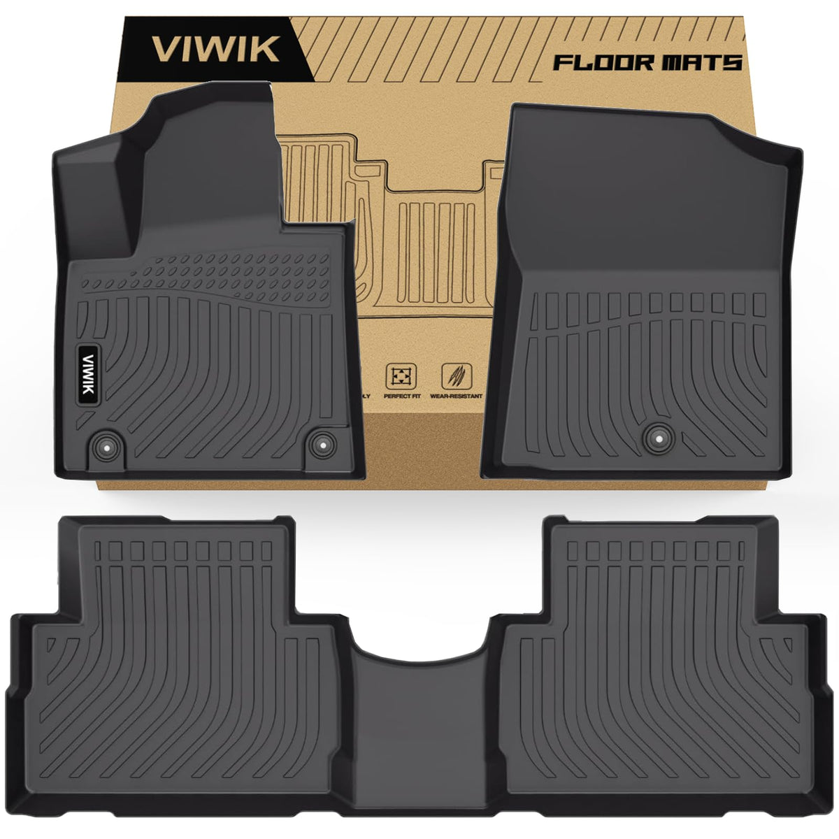 VIWIK Floor Mats for Toyota Camry 2012-2017