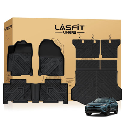 LASFIT Floor Mats for Toyota 4Runner 2013-2024 & for Lexus GX460 2014-2023