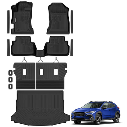 All Weather Floor Mats Full Sets for 2015-2020 Chevy Chevrolet Suburban