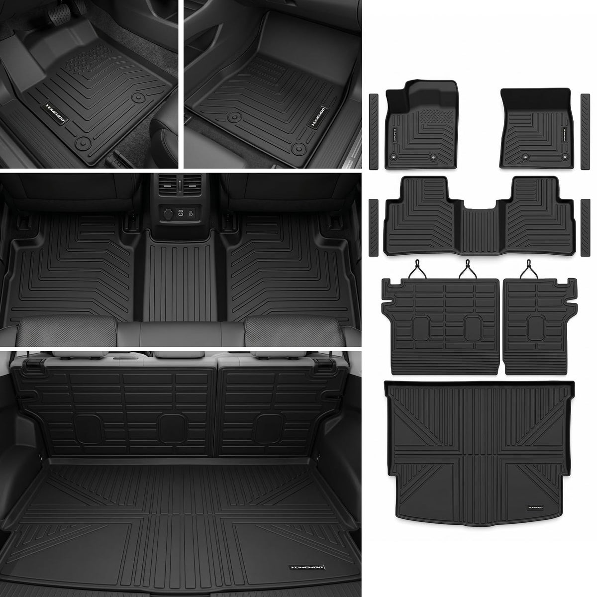 Floor Mats & Trunk Mat for Honda Civic Gas Sedan 2006-2011(Not for Coupe)