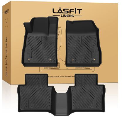 LASFIT Floor Mats for Chevy Equinox/GMC Terrain 2026 2025 2027(Gas Only)