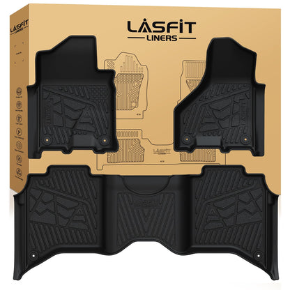LASFIT Floor Mats for RAM 2500/3500 Crew Cab 2019-2026 2027 Bucket Seat
