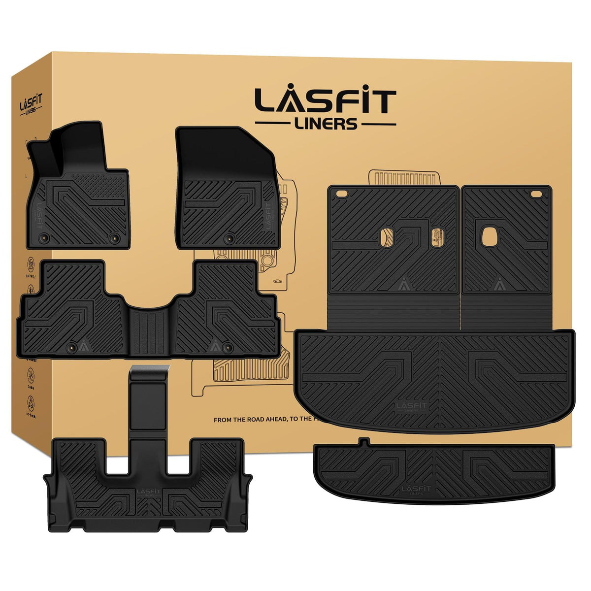 LASFIT Floor Mats for Subaru Crosstrek 2023-2018 & Impreza 2023-2017