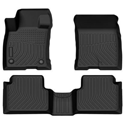 Floor Mats for 2013-2018 Lexus ES350,All-Weather TPE Rubber Floor Mats Fits 1st & 2nd & Row,Anti-Slip Floor Liners Full Set Automobile mats Accessories Black