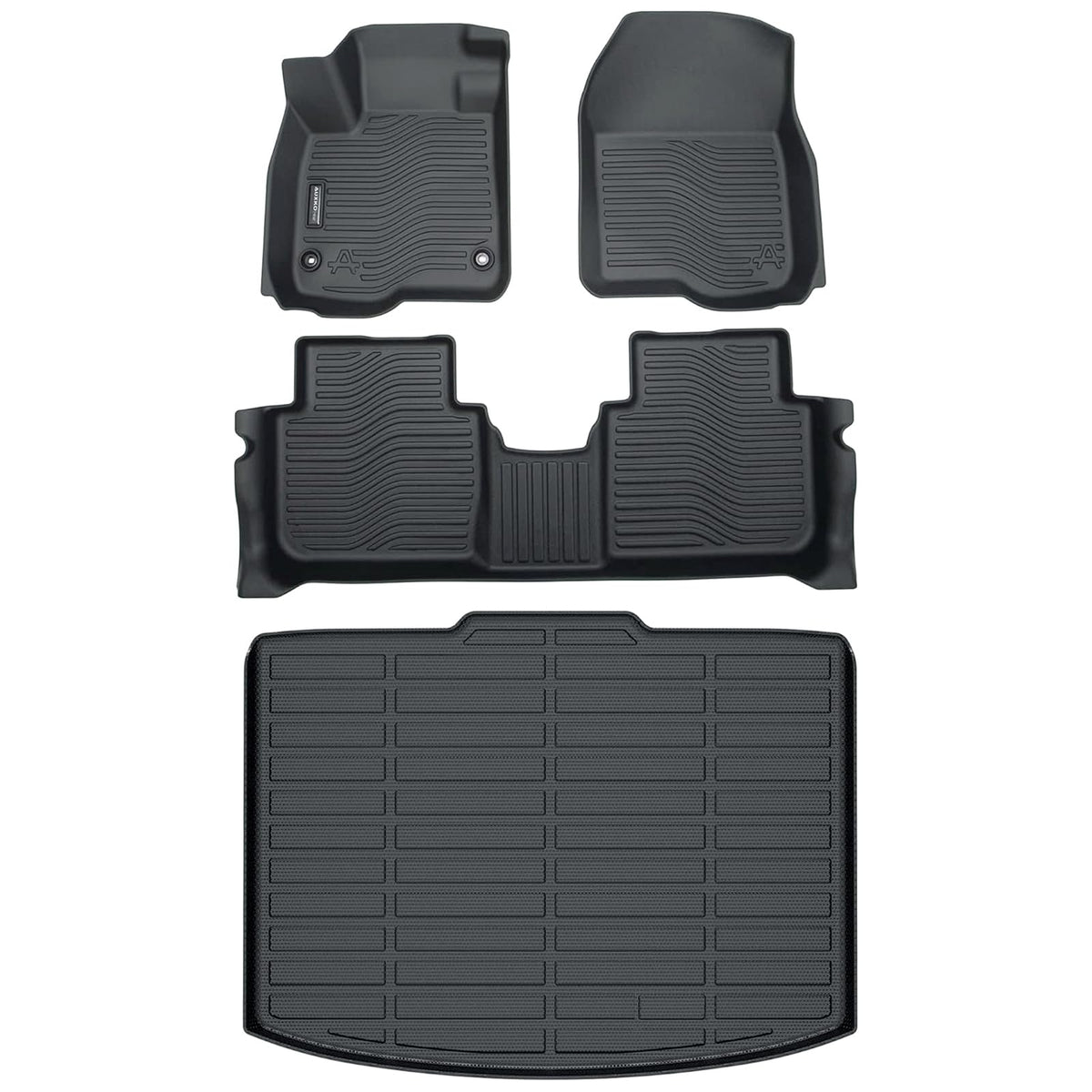 AUXKO All Weather Floor Mats for Honda Accord Sedan 2013-2017
